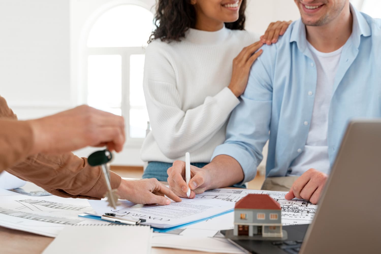 contrat signature de vente de bien immobilier