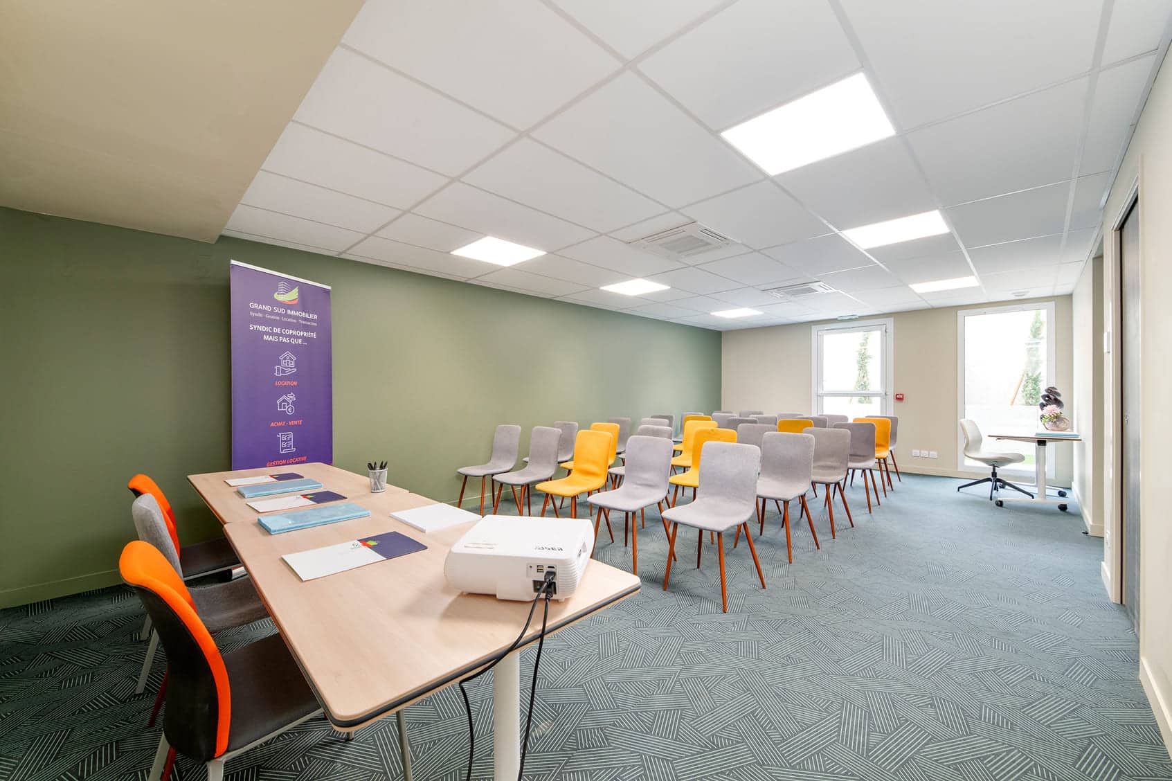 salle de conférence agence immobilière